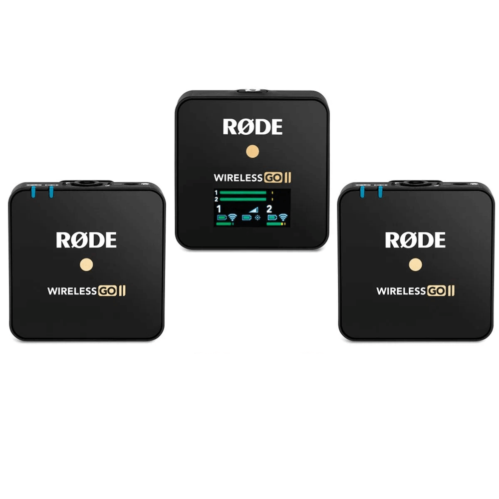 Rode-Wireless-GO-II-Sistema-Microfone-Sem-Fio-Duplo-Compacto-para-2-Pessoas Rode-Wireless-GO-II-Sistema-Microfone-Sem-Fio-Duplo-Compacto-para-2-Pessoas