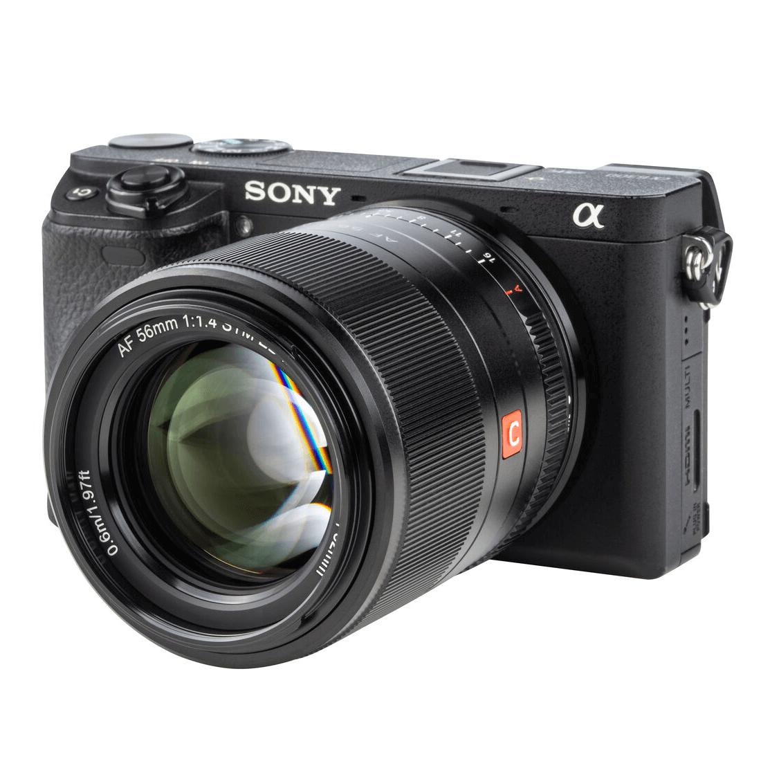 Lente Viltrox 56mm f/1.4 E-Mount - eMania Foto e Video Lente Viltrox 56mm f/1.4 E-Mount - eMania Foto e Video