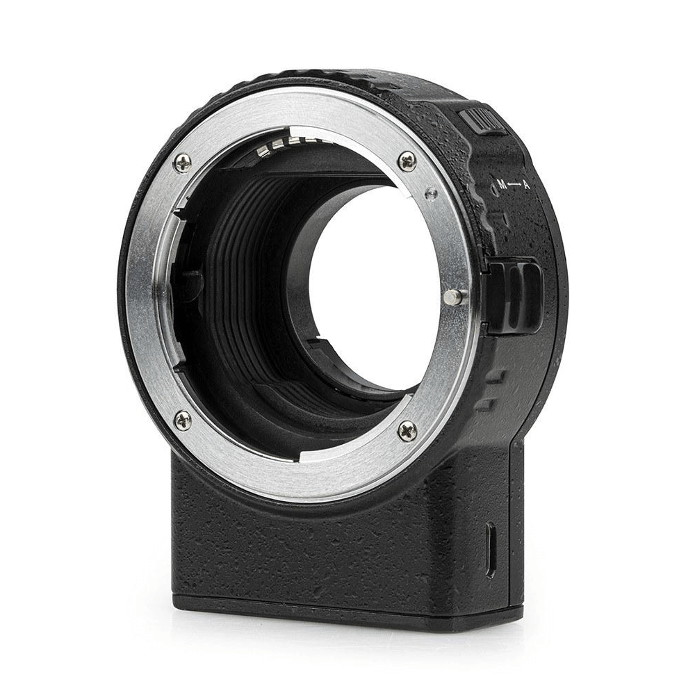 Adaptador-Viltrox-NF-M1-Lente-Nikon-F-Mount-para-Cameras-M4-3-com-Foco-Automatico Adaptador-Viltrox-NF-M1-Lente-Nikon-F-Mount-para-Cameras-M4-3-com-Foco-Automatico