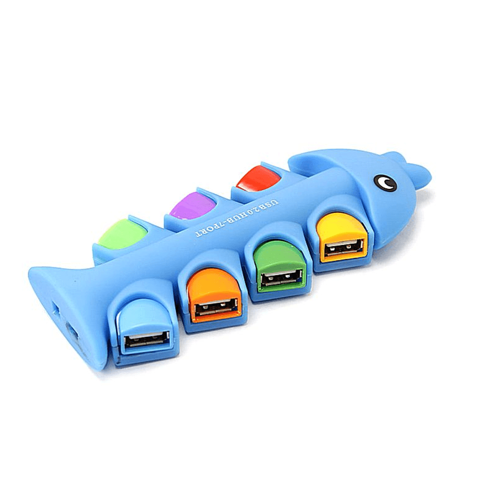 Hub-USB-com-7-Portas-USB2.0-Formato-de-Peixe--Azul- Hub-USB-com-7-Portas-USB2.0-Formato-de-Peixe--Azul-