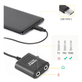 Adaptador-de-Audio-Multifuncional-Comica-Duplo-P2-3.5mm--TRS-TRRS--para-USB-C