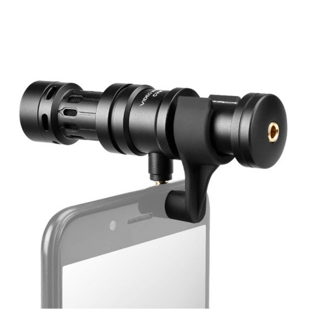 Microfone-Shotgun-Direcional-Comica-Audio-CVM-VS08-TRRS-P2-para-Smartphones Microfone-Shotgun-Direcional-Comica-Audio-CVM-VS08-TRRS-P2-para-Smartphones