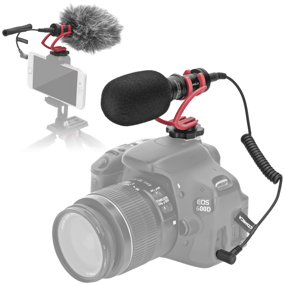 Microfone-Shotgun-Mini-Comica-CVM-VM10-II-Direcional-Compacto--Vermelho- Microfone-Shotgun-Mini-Comica-CVM-VM10-II-Direcional-Compacto--Vermelho-