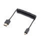 Cabo-Espiral-HDMI-x-Micro-HDMI-2.0-4K-de-Alta-Velocidade