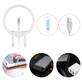Iluminador-Led-Circular-NiceFoto-LR-318C-Ring-Light-12---USB-com-3-Suportes-de-Smartphone Iluminador-Led-Circular-NiceFoto-LR-318C-Ring-Light-12---USB-com-3-Suportes-de-Smartphone