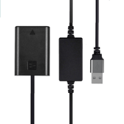 Adaptador-Dummy-Bateria-NP-FW50-USB-Decodificado-para-Power-Bank--Bivolt-