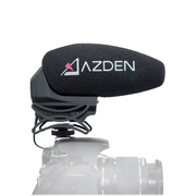 Microfone-Shotgun-Azden-SMX-30-Estereo---Mono-Comutavel-