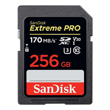 Cartao-SDXC-256Gb-SanDisk-Extreme-Pro-170Mb-s-4K-UHS-I---V30---U3-Classe-10
