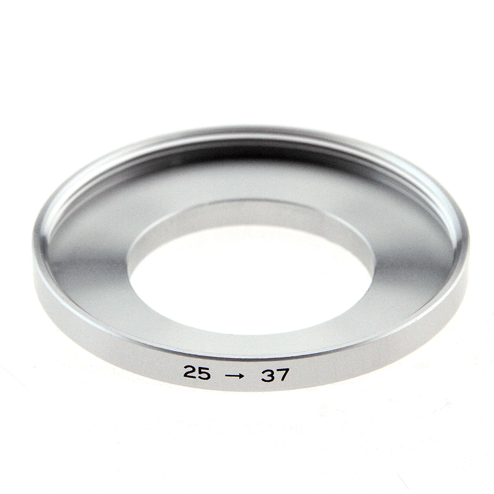 Anel-Adaptador-SU-Step-UP-25-37mm-para-Filtro-de-Lente--Prata- Anel-Adaptador-SU-Step-UP-25-37mm-para-Filtro-de-Lente--Prata-