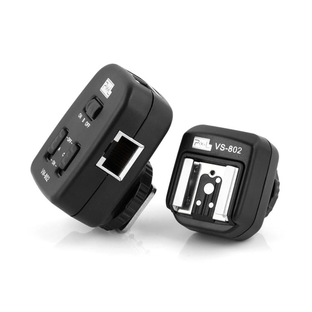 Adaptador de Sapata Pixel PF-802 Nikon - eMania Foto e Video