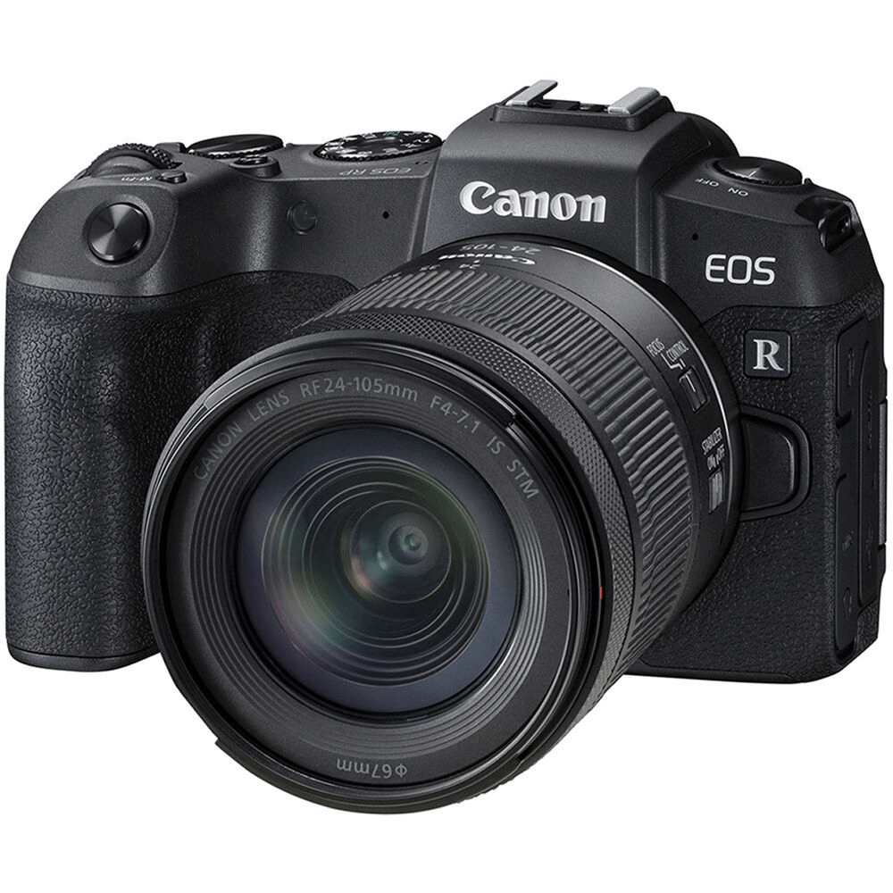 Câmera Digital Canon Eos Mirrorless Corpo Preto 20.0mp - R6 | 24-105mm