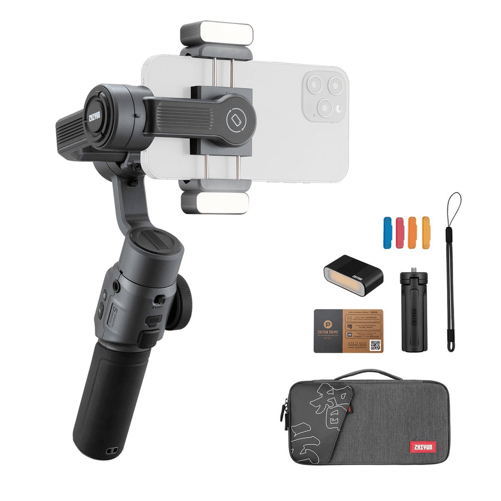 Estabilizador-Gimbal-Zhiyun-Smooth-5-Combo-de-3-Eixos-para-Smartphones Estabilizador-Gimbal-Zhiyun-Smooth-5-Combo-de-3-Eixos-para-Smartphones