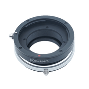 Adaptador-EOS-M4-3-Lente-Canon-EF-para-Cameras-Micro-Quatro-Tercos-com-Inclinacao-Manual