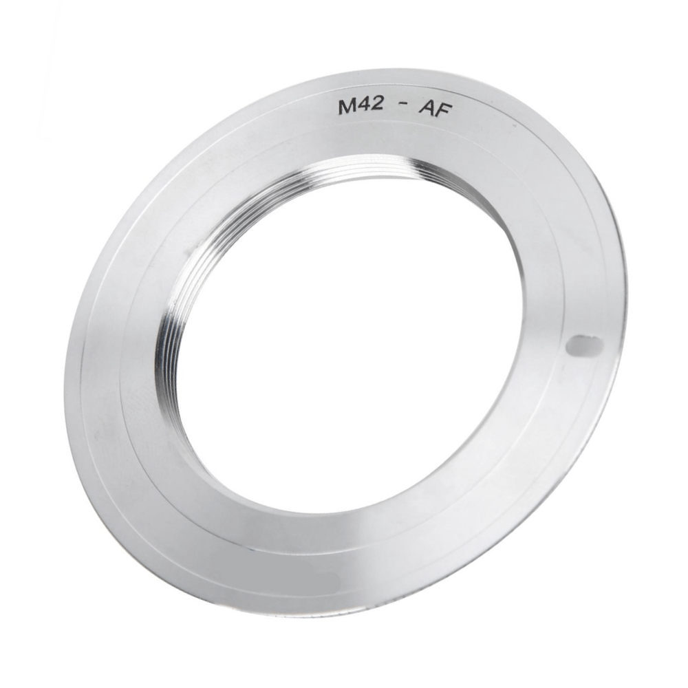 Adaptador-de-Lente-M42-AF-Lente-Universal-M42-para-Camera-Sony-A-Mount---Minolta-AF Adaptador-de-Lente-M42-AF-Lente-Universal-M42-para-Camera-Sony-A-Mount---Minolta-AF