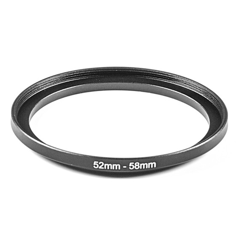Anel-Adaptador-Step-Up-52-58mm-para-Filtro-de-Lente Anel-Adaptador-Step-Up-52-58mm-para-Filtro-de-Lente
