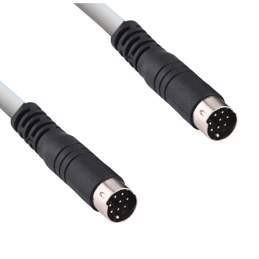 Cabo-Serial-RS-232-Visca-Mini-Din-8-Pino-Macho-Manga-8x26-AWG-Blindado-para-PTZ-Controller--10-metros- Cabo-Serial-RS-232-Visca-Mini-Din-8-Pino-Macho-Manga-8x26-AWG-Blindado-para-PTZ-Controller--10-metros-