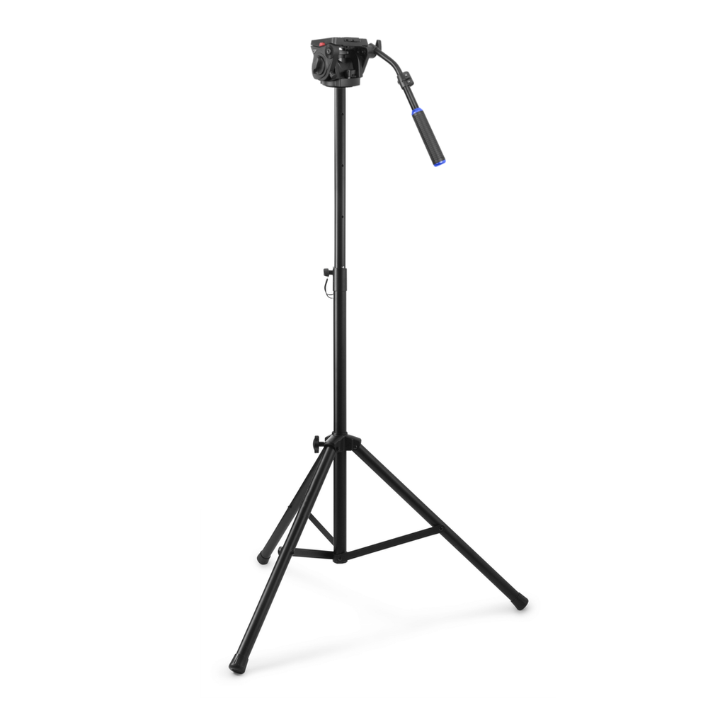 Tripe-Stand-TPT19---Cabeca-Hidraulica-WV-3530-para-Teleprompter Tripe-Stand-TPT19---Cabeca-Hidraulica-WV-3530-para-Teleprompter