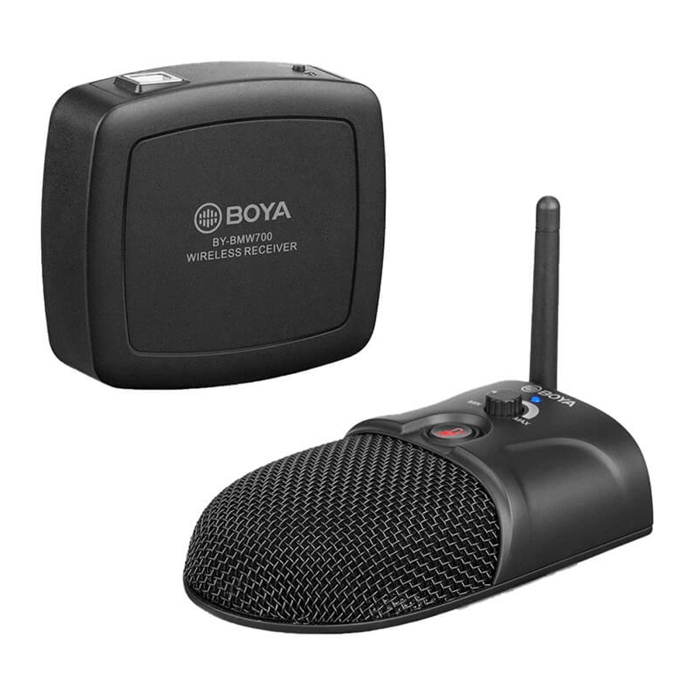 Microfone-de-Conferencia-Boya-BY-BMW700-Omnidirecional-Sem-Fio-de-24GHz Microfone-de-Conferencia-Boya-BY-BMW700-Omnidirecional-Sem-Fio-de-24GHz