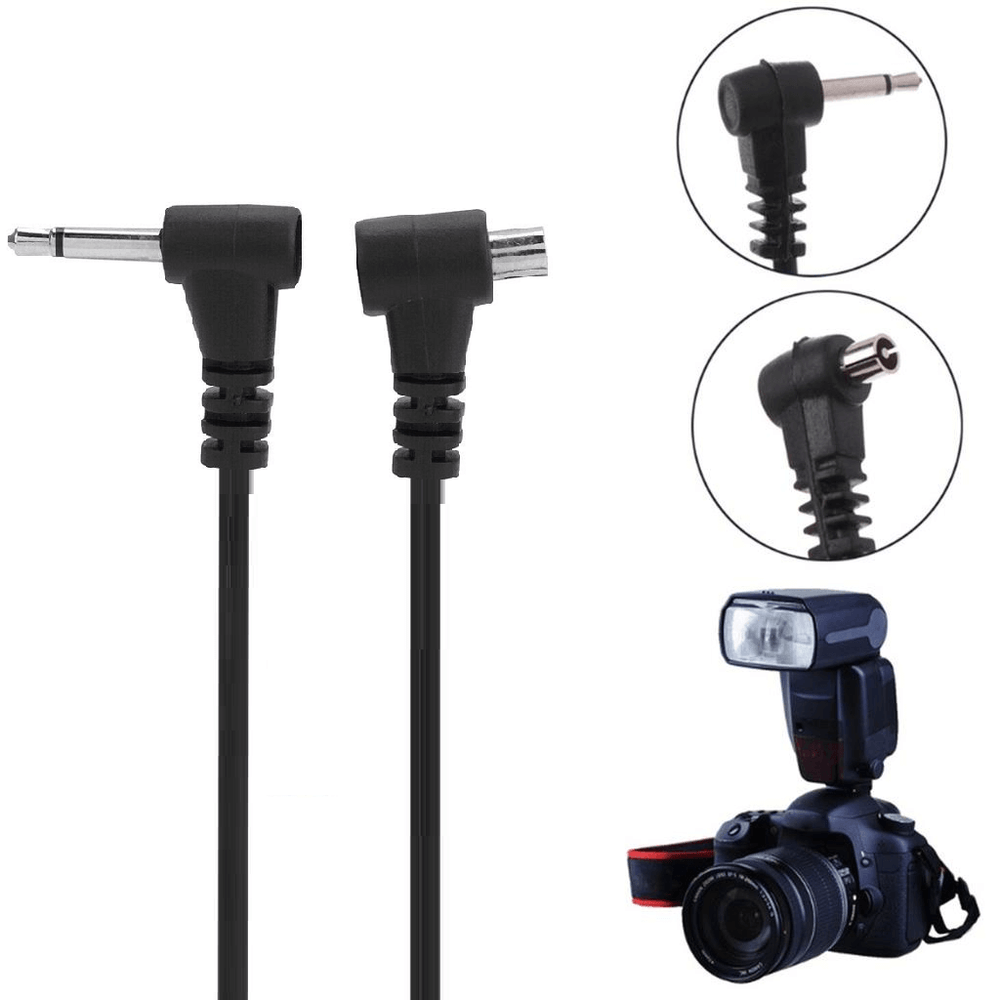 Cabo-de-Sincronismo-Pc-Sync-x-P1-2.5mm-para-Flash-e-Radio-Flash--3m- Cabo-de-Sincronismo-Pc-Sync-x-P1-2.5mm-para-Flash-e-Radio-Flash--3m-