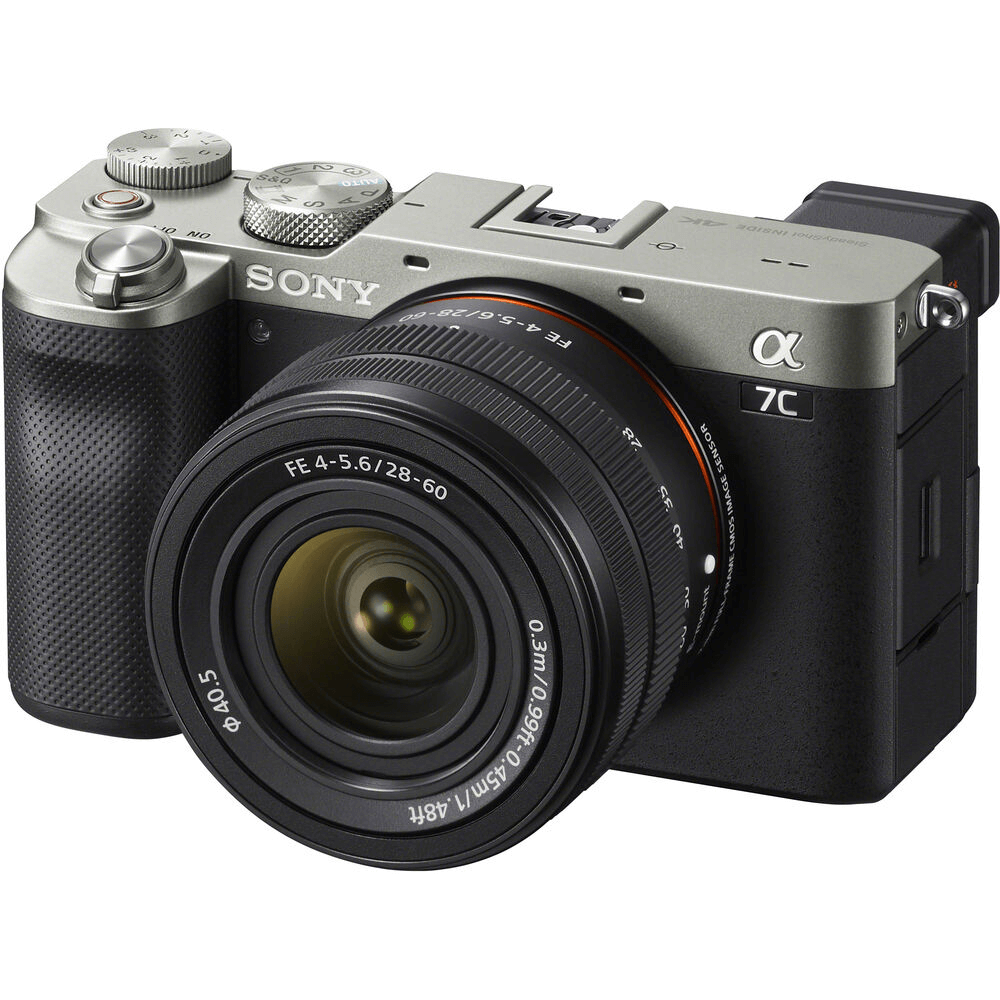 Sony a7C Mirrorless e Lente 28-60mm (Preta) - eMania Foto e Video