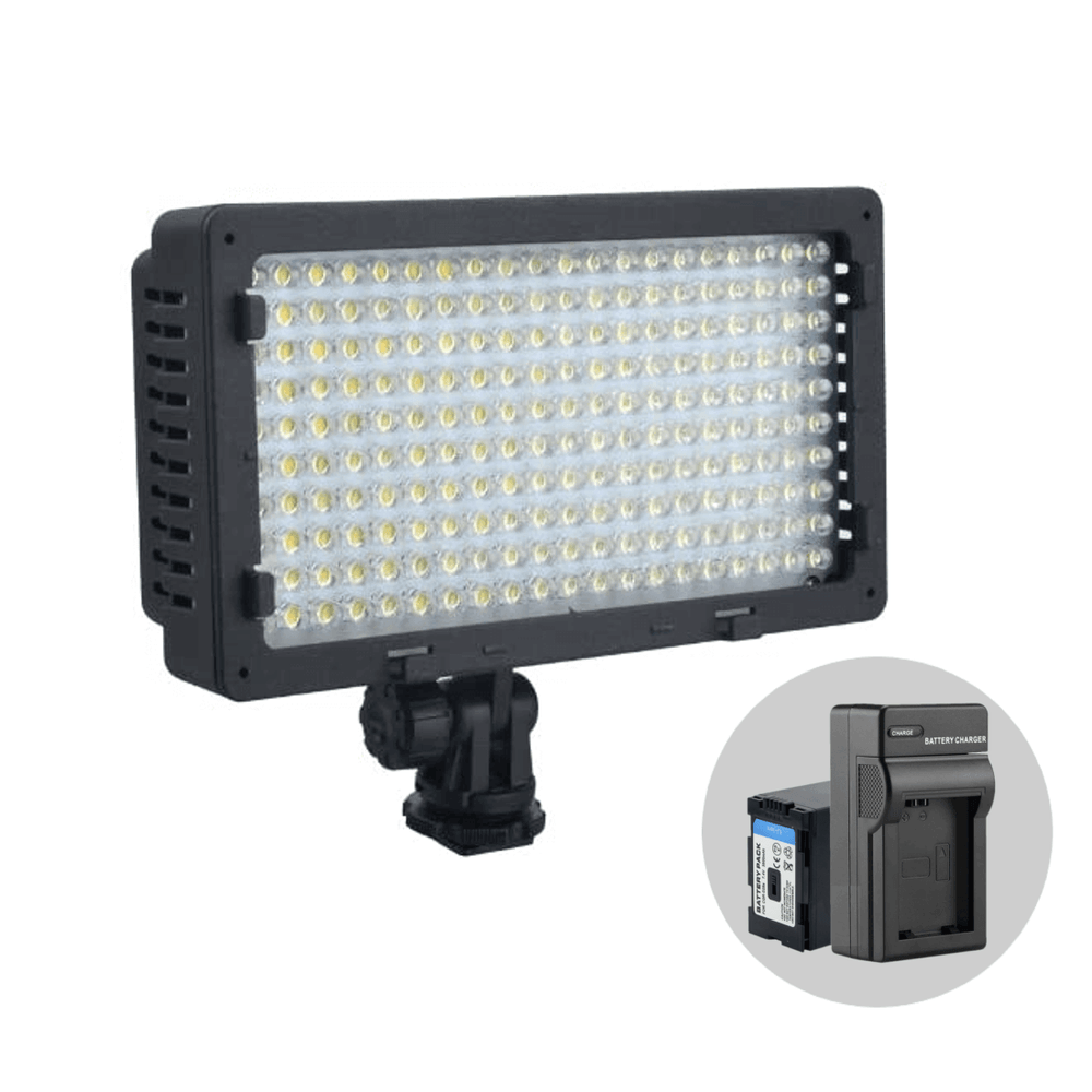 Iluminador-Led-SunGun-CN-LUX2200-Video-Light-Bi-Color-3200K-5400K-com-Bateria-e-Carregador Iluminador-Led-SunGun-CN-LUX2200-Video-Light-Bi-Color-3200K-5400K-com-Bateria-e-Carregador
