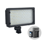 Iluminador-Led-SunGun-CN-LUX2200-Video-Light-Bi-Color-3200K-5400K-com-Bateria-e-Carregador