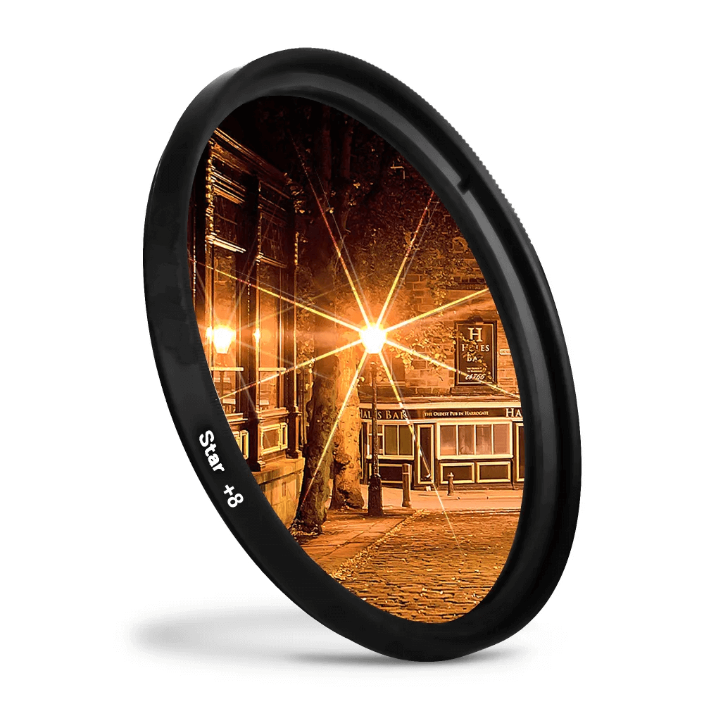 フィラメントスター = Filament star Filtro Kenko 8x Cross 55mm - eMania Foto e Video