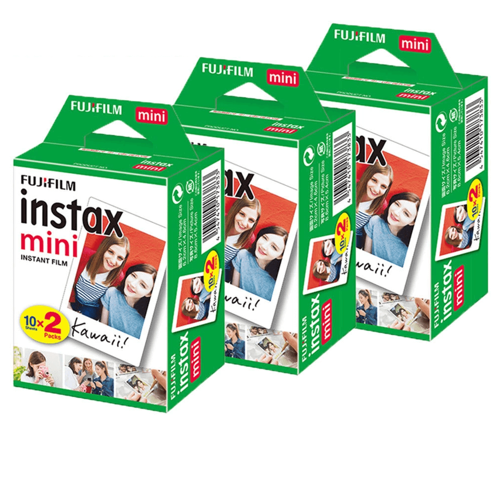 Kit-3x-Filmes-Instax-Mini-Instantaneo-Fujifilm-20-Unidades--60-Fotos- Kit-3x-Filmes-Instax-Mini-Instantaneo-Fujifilm-20-Unidades--60-Fotos-