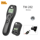 Controle Remoto Temporizador Wireless Pixel TW-282 / DC0 Sem Fio Nikon D850, D810, D800, D750, D700