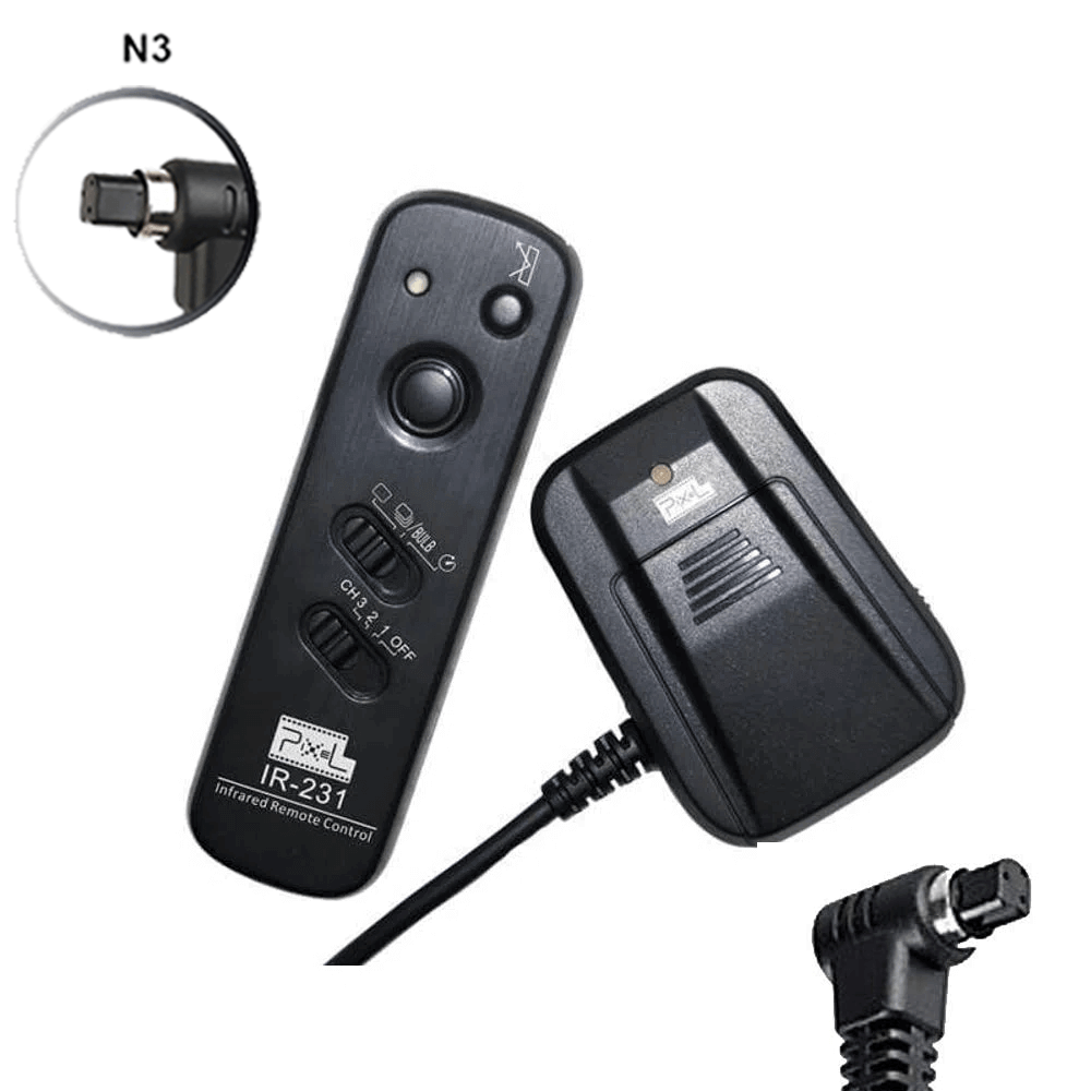 Controle-Remoto-Infravermelho-IR-231-N3-3Pin-Disparador-para-Cameras-Canon Controle-Remoto-Infravermelho-IR-231-N3-3Pin-Disparador-para-Cameras-Canon