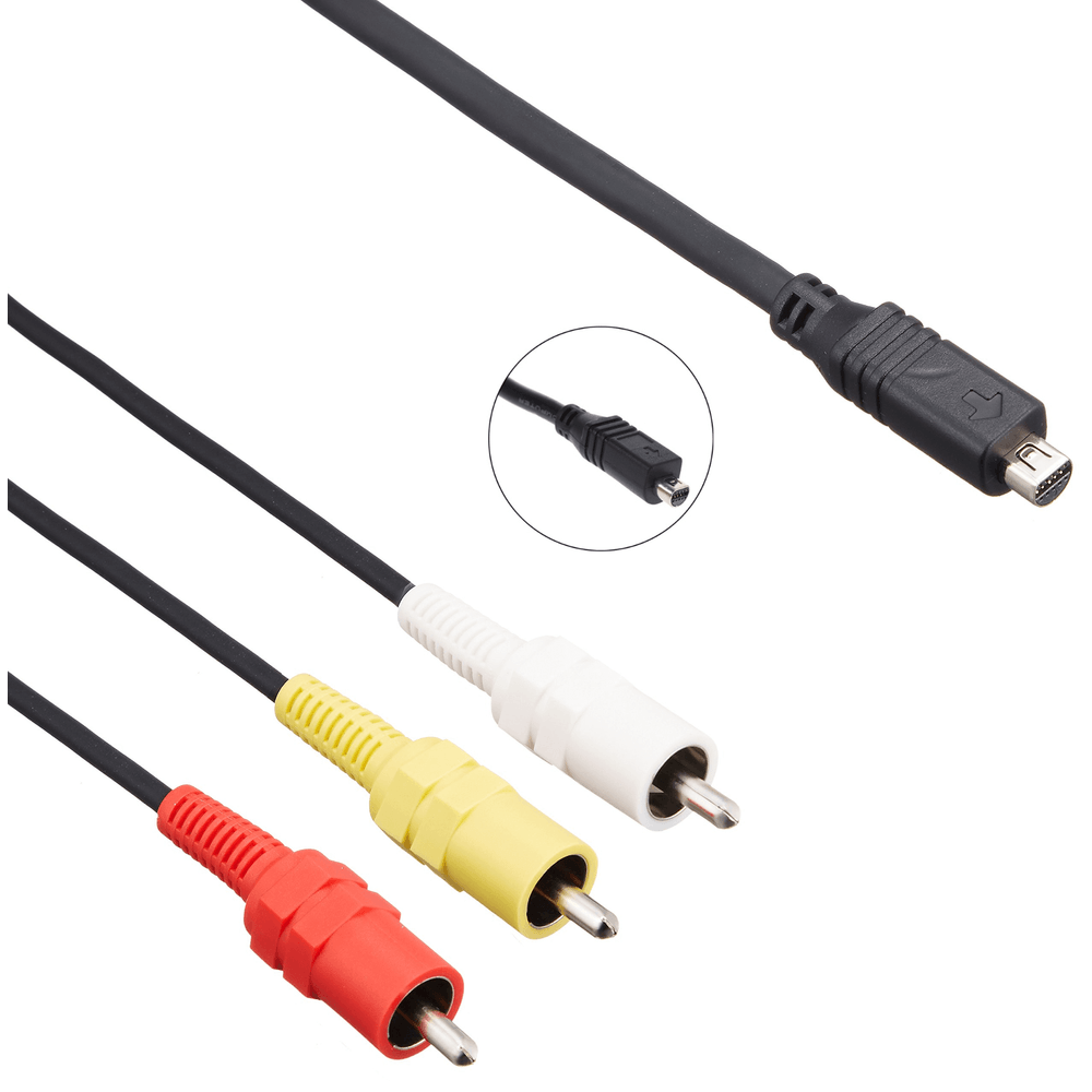Cabo-Sony-VMC-15FS-AV-RCA-para-Filmadoras-Sony-Handycam Cabo-Sony-VMC-15FS-AV-RCA-para-Filmadoras-Sony-Handycam