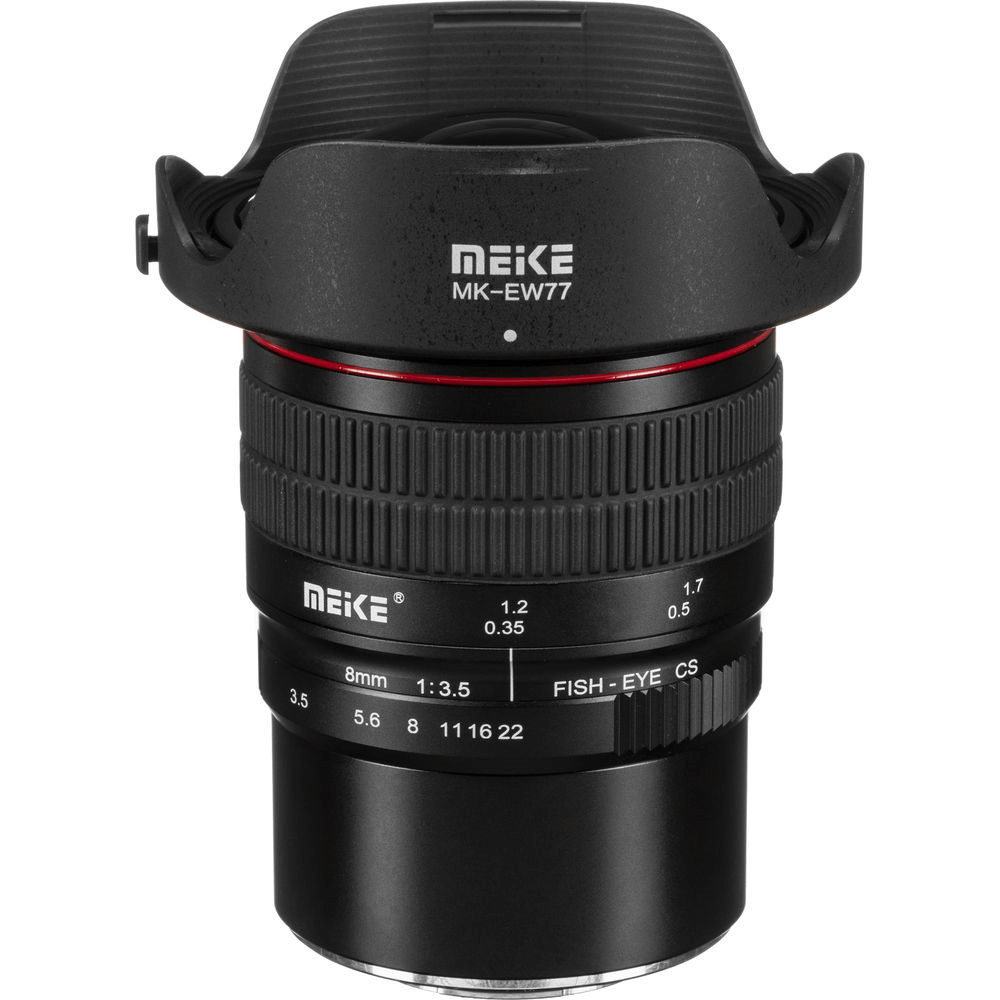 Lente Meike MK 8mm f/2 Fisheye MFT - WorldView