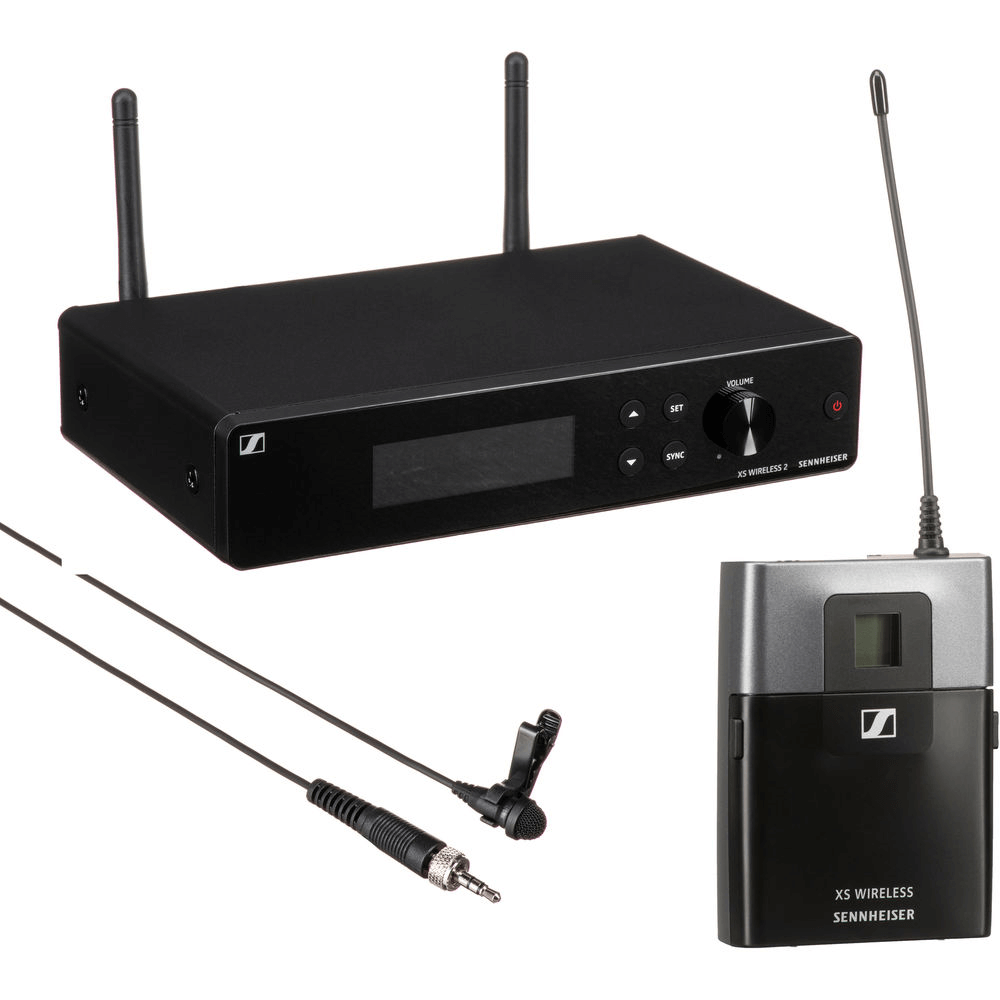 Sistema Microfone Lapela Sennheiser XSW 2-ME2 - eMania Foto e Video