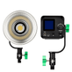 Iluminador-LED-Weeylite-Ninja-300-COB-Spotlight-80W-Luz-Continua-5600K--Bivolt-