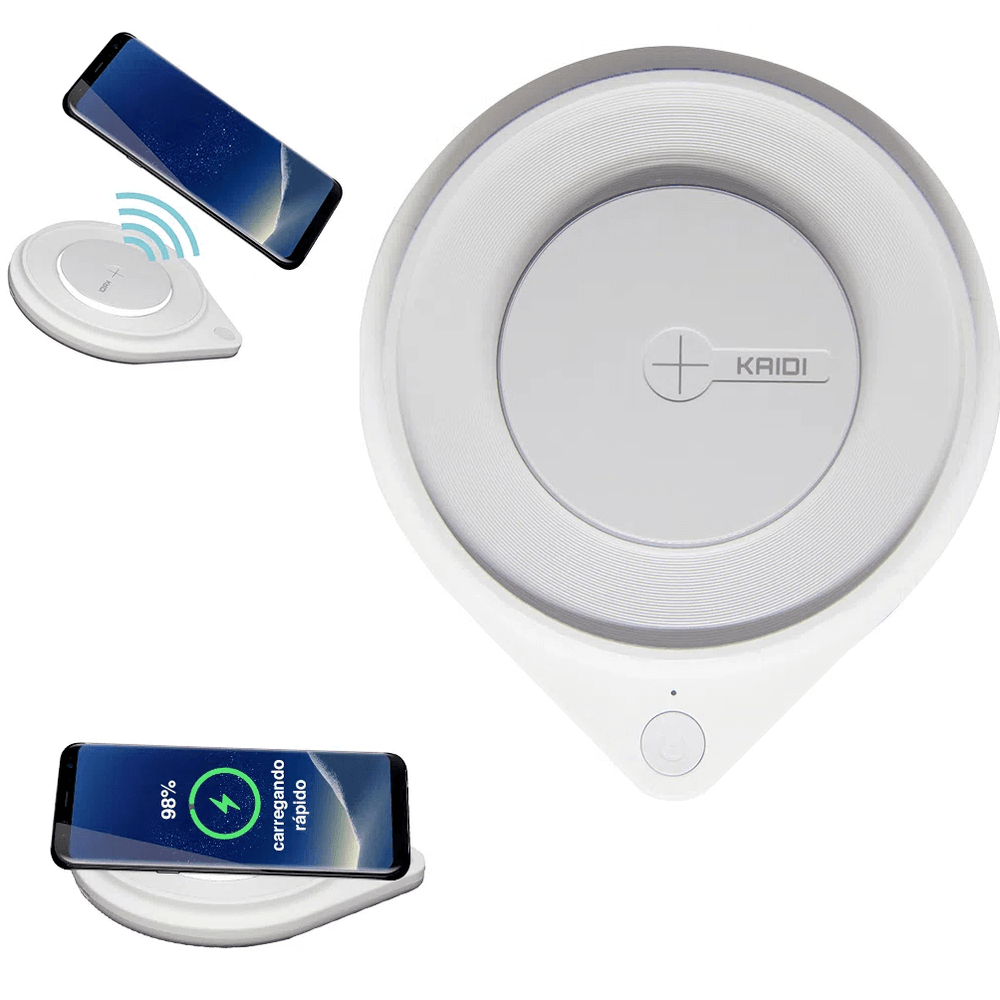 Carregador-Sem-Fio-Kaidi-KD-205-Turbo-10W-Wireless-Qi-Inducao Carregador-Sem-Fio-Kaidi-KD-205-Turbo-10W-Wireless-Qi-Inducao
