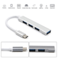 Hub-Adaptador-USB-C-OTG-com-4-Portas-3x-USB-2.0---1x-USB-3.0-de-Alta-Velocidade Hub-Adaptador-USB-C-OTG-com-4-Portas-3x-USB-2.0---1x-USB-3.0-de-Alta-Velocidade