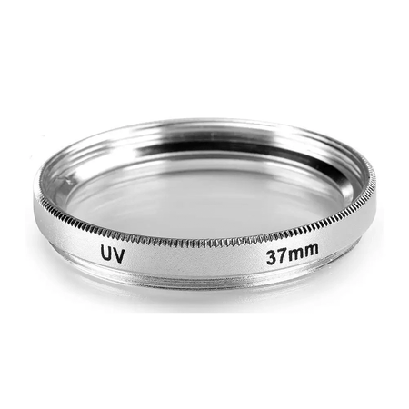 Filtro-de-Lente-37mm-Kenko-UV-Ultravioleta--Prata-