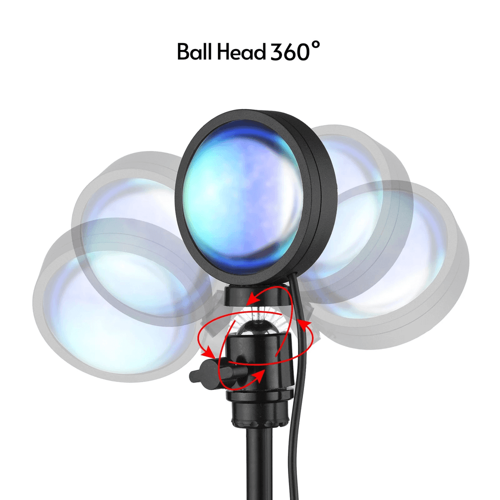 Luminária Projeção LED Sunset eMania Foto e Video