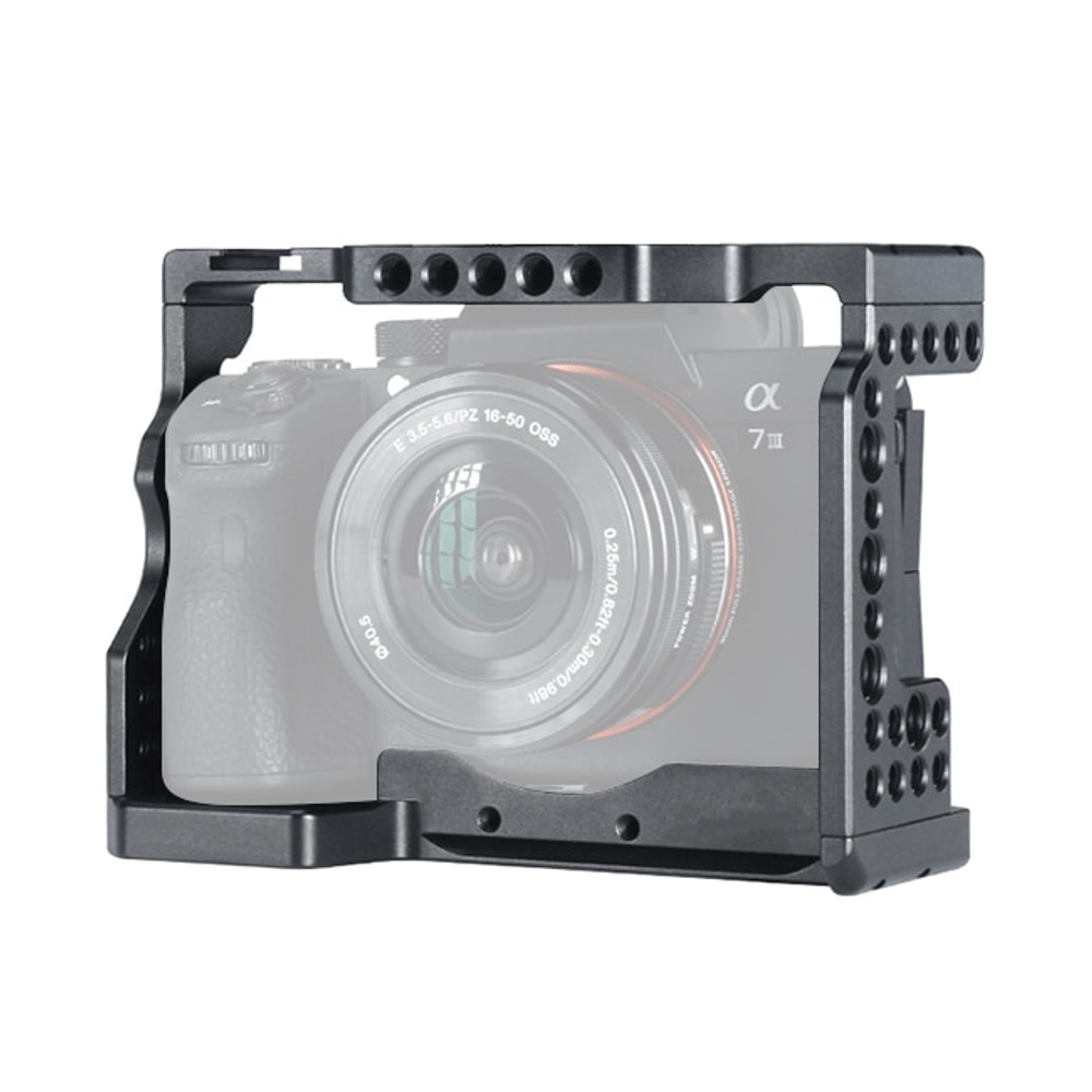 Gaiola-Cage-Mamen-T1-A7R3-para-Cameras-Sony-A7RIII-e-A7III Gaiola-Cage-Mamen-T1-A7R3-para-Cameras-Sony-A7RIII-e-A7III