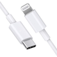 Cabo-USB-C-x-Lightning-Turbo-PD-30W-3A-para-iOS-Branco--1m- Cabo-USB-C-x-Lightning-Turbo-PD-30W-3A-para-iOS-Branco--1m-