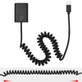 Adaptador-Dummy-Bateria-NP-FW50-Espiral-com-Conector-USB-C