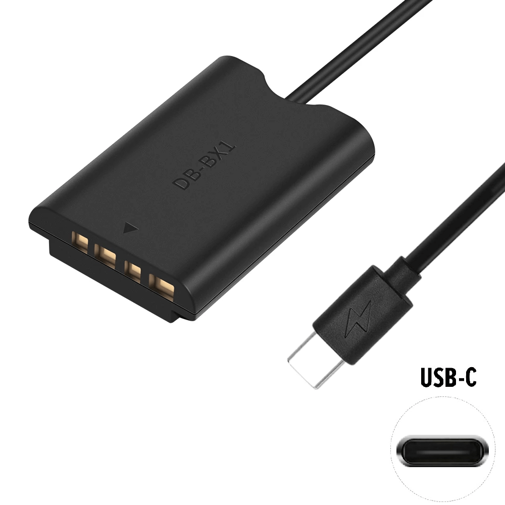 Adaptador Dummy Pd Bateria Np Bx1 Usb C Worldview