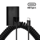 Adaptador-Dummy-PD-DR-E6-Bateria-Canon-LP-E6-Espiral-com-Conector-USB-C Adaptador-Dummy-PD-DR-E6-Bateria-Canon-LP-E6-Espiral-com-Conector-USB-C