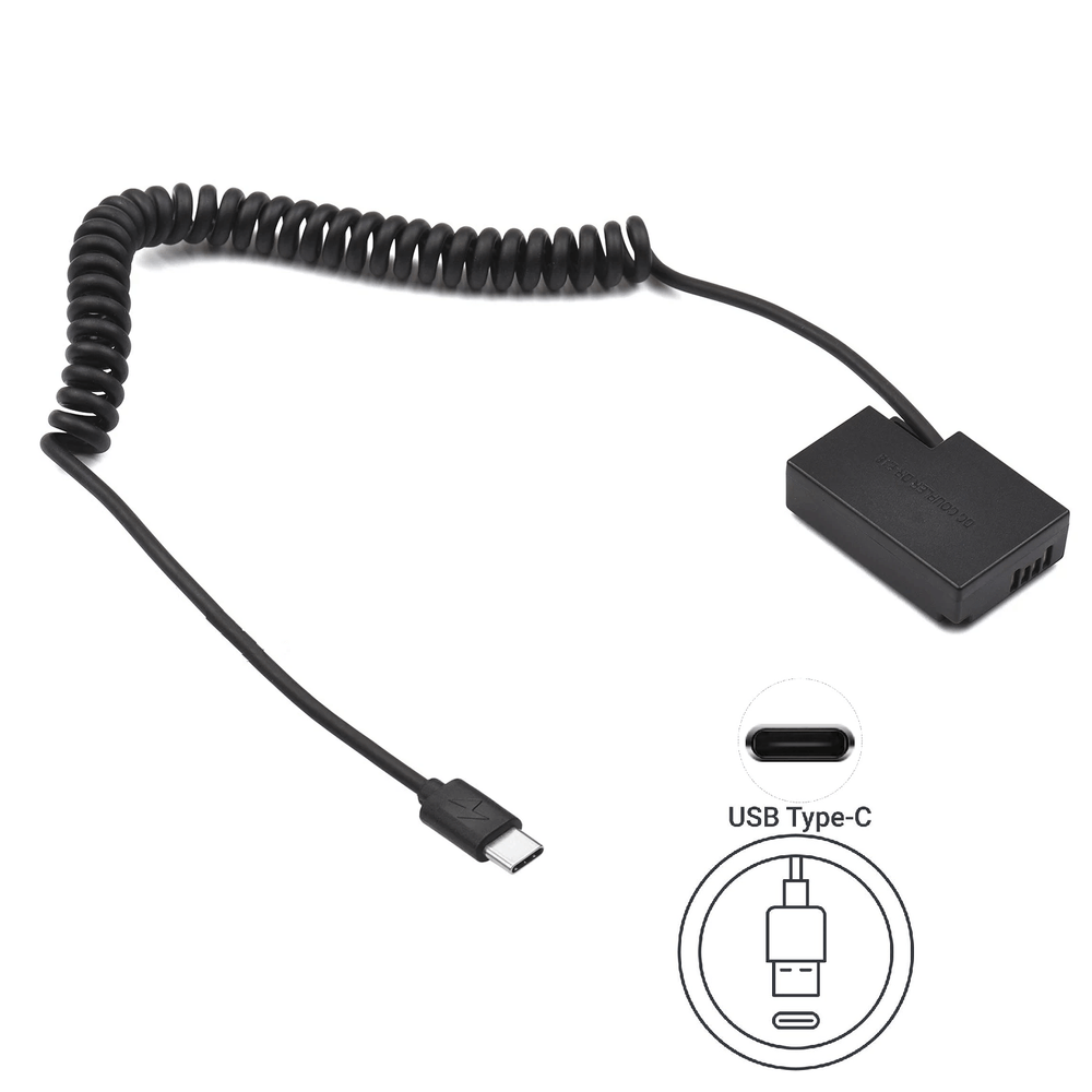 Adaptador Dummy Pd Bateria Lp E17 Usb C Worldview