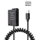Adaptador-Dummy-PD-EP-5B-Bateria-Nikon-EN-EL15-Espiral-com-Conector-USB-C