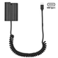 Adaptador-Dummy-PD-EP-5B-Bateria-Nikon-EN-EL15-Espiral-com-Conector-USB-C