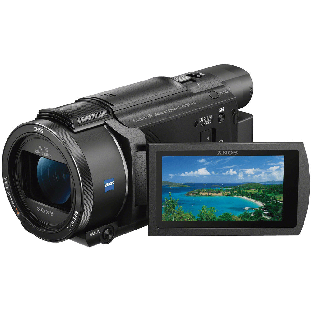 Filmadora-Handycam-Sony-FDR-AX53-4K-Ultra-HD-Zoom-20x Filmadora-Handycam-Sony-FDR-AX53-4K-Ultra-HD-Zoom-20x