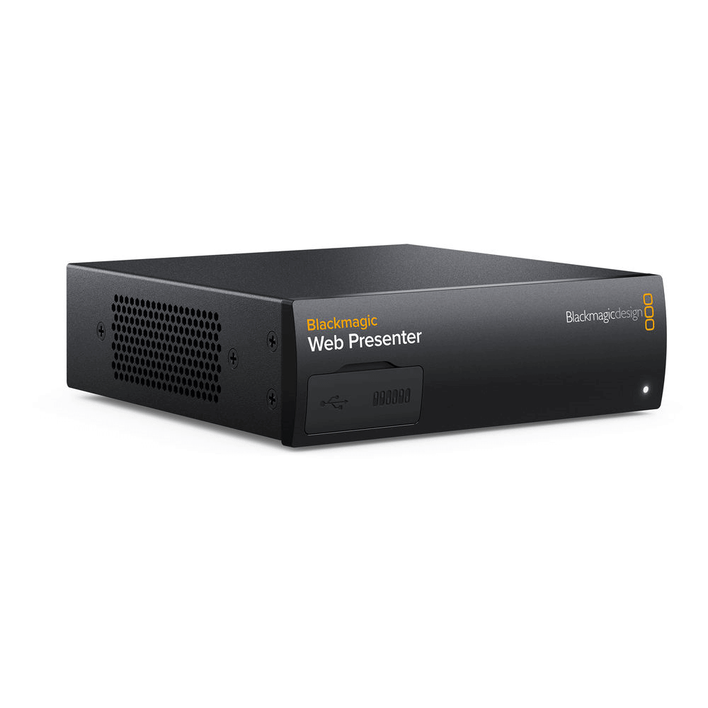 blackmagic design web presenter hd streaming device