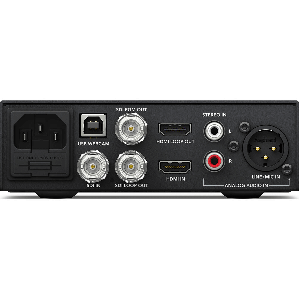 blackmagic design web presenter hd streaming device