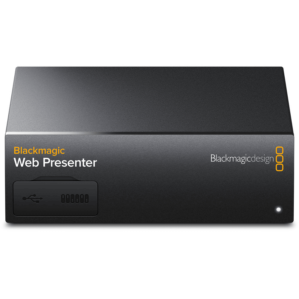 blackmagic design web presenter hd streaming device